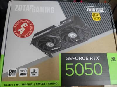 كارت شاشه Zotac RTX5050 استعمال شهر و نص