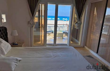 Chalet for Sale directly on the sea in Direction White, next to Gaia, The Med, and Cali Coast, Ras El Hekma