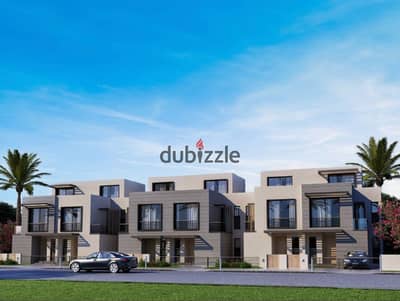 Townhouse for sale in Garden Lakes by Hyde Park – October, near Al Gezira Club