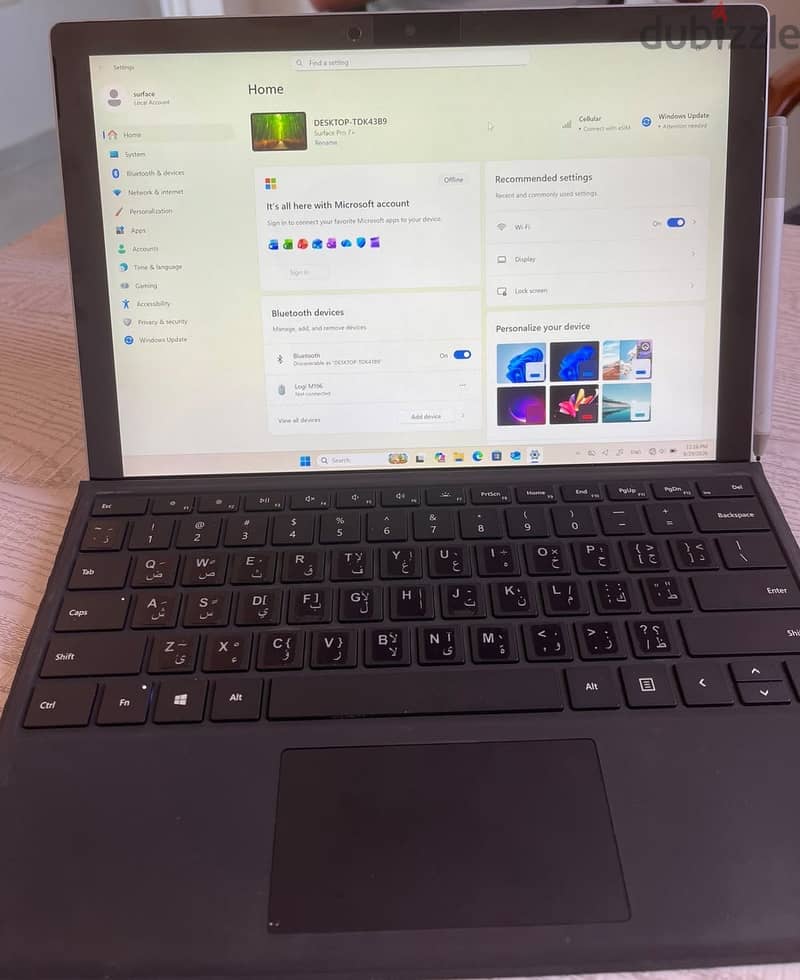 Microsoft Surface Pro 7 5