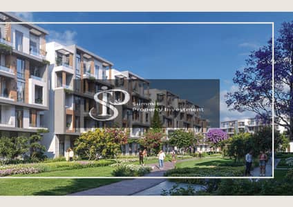 Apartment for sale in Zawat Compound 10th of Ramadan, the first and largest smart compound, very distinguished location, and installment over 10 years