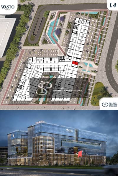 Retail store for sale in the New Administrative Capital MU23 on the iconic tower direct, area 31 meters