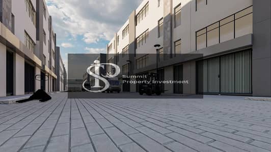 10% down payment and installment up to 40 months without interest 267 meters area, 3 floors, El-‘Ashir Residential Industrial Unit, 6 Million Area.