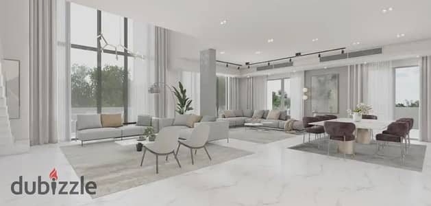Apartment with garden  for Sale with Landscape View – Strategic Location Inside Hyde Park Signature Compound, 6th of October, next to Px
