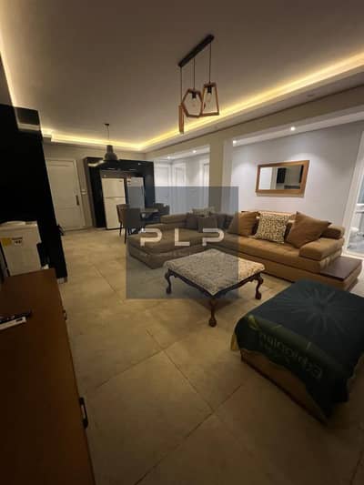 Chalet for rent, ultra-super-luxurious finishing, fully furnished, prime location in Mountain View Ras El Hekma, with a stunning view of the swimming