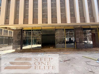 Premium Ground Floor F&B Unit 380m Directly on Ring Road New Cairo