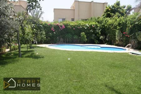 Standalone villa for sale in Al Rehab (Al Rehab 2).  A highly distinctive model situated just steps away from the Red Mosque and the Old Mark