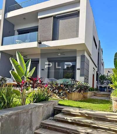 Resale Ready for showing 350m Town villa corner for sale with installments in Saada New Cairo