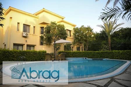 Villa for rent in Gardenia Park Compound, 6th of October City: 1,200 sqm, 5 bedrooms, swimming pool; fully furnished and air-conditioned.