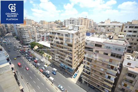 استلام فوري سوبر لوكس فيو مفتوح السعر يشمل باكيه جراج شقة للبيع 345 م , سيدي جابر (ش ابوقير )