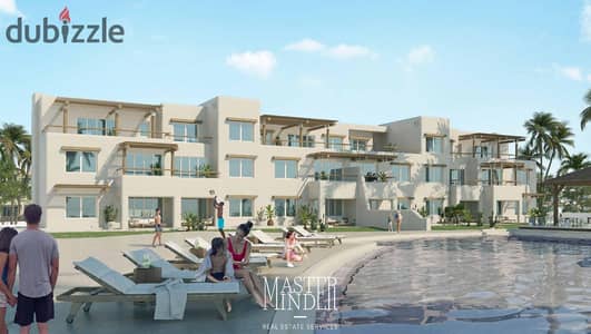 شاليه للبيع علي اقساط حتي 2031 متشطب بالكامل في هاسيندا ويست- بالم هيلز