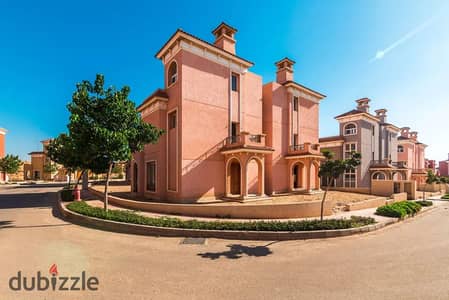 Twin House at the lowest price, a deal in the Napoli phase, New October, 185m and land 261m with installment over 7 equal years.
