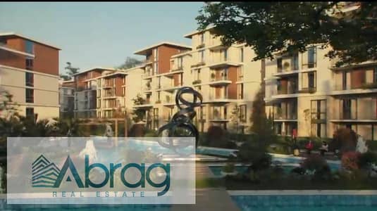 Ground floor apartment with garden, 4 bedrooms, 153 sq m, for sale in Tesla Residence Compound, October. 12-year payment plan with no down payment.