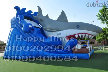 نطاطات وزحاليق للبيع تصفيه بحاله ممتازه