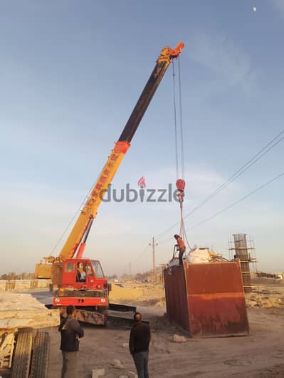 ونش كاتو 25طن ياباني أربعة في أربعة