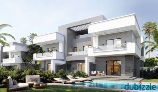 Townhouse villa for sale in the North Coast of Ras Al Hekma, Gaia Village