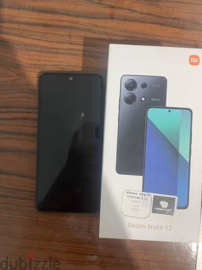 Redmi Note 13 بشاشة AMOLED مقاس 6.67 بوصة بمعفرصه تحديث 120Hz، معالج
