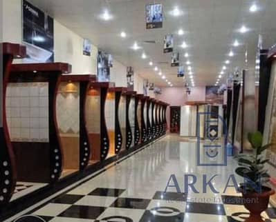 40-meter ceramic showroom, immediate delivery, opposite Sun Capital Compound, Hadayek October
