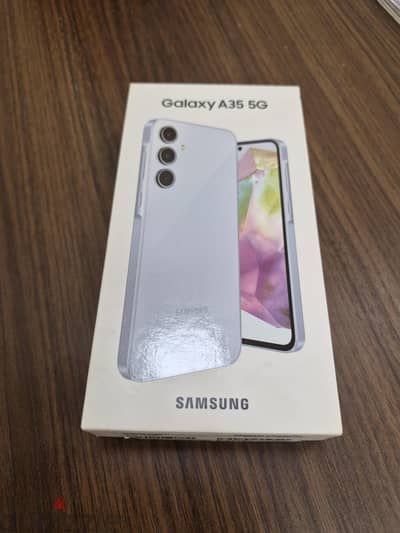 Samsung A35 5G موبايل سامسونج A35 بحالة الزيرو بدون خدش