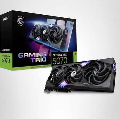 msi RTX 5070 12G Gaming Trio OC Graphics Card