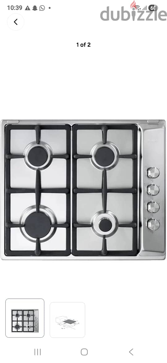 Elba built in cooker 2