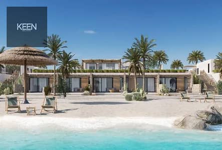 Ground Chalet with Private Garden & Sea View | M Square Ras El Hekma