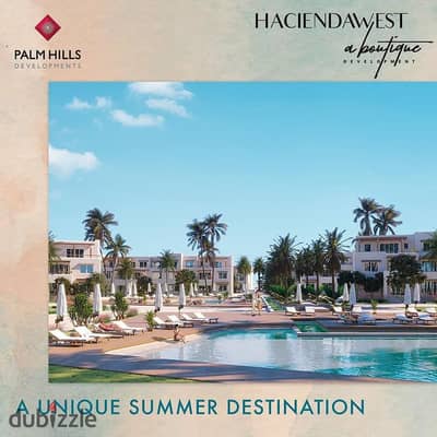 Imagine the sea as your neighbor Hacienda Bay North Coast Ras El Hekma km 238 between Mountain View and Sidi Heneish Palm Hills Egypt chalets and vill