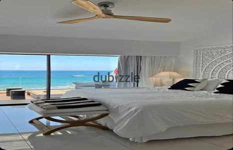 Inspect and Move In! Fully Finished Chalet with Direct Sea View in YOUD Resort, Ras El Hekma, North Coast  Prime Location: Right next to Katameya Coas