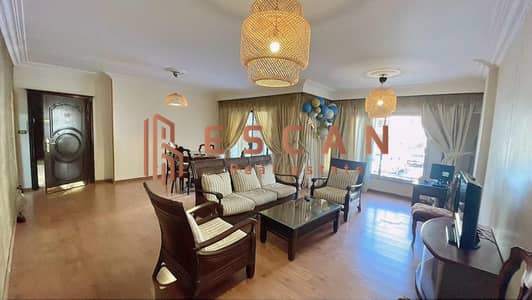 A fantastic opportunity to rent in Al Rehab City: an apartment  with an area of ​​110 square meters.  Located in Phase 4 of Rehab 1, ground fl
