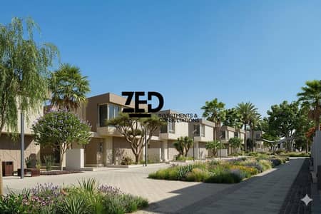 The lowest cash villa price in Badiya Palm Hills, Sixth of October City - Independent villa type M - Area of 197 square meters, pure buildings, installments near the club, very special location