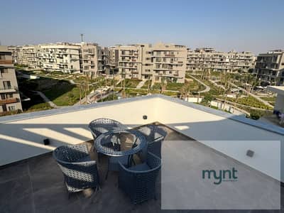 استوديو مفروش بإطلالة واسعة على الحديقة للإيجار في "سوديك فيليت" - القاهرة الجديدة