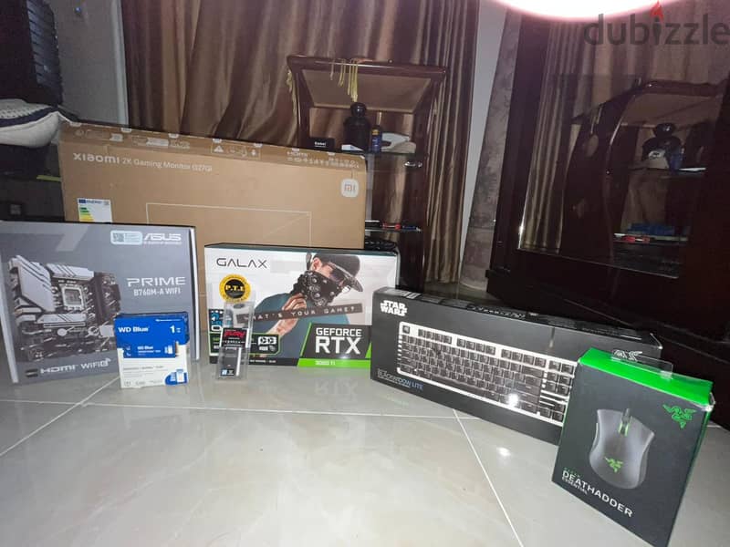 Full gaming Pc setup 1