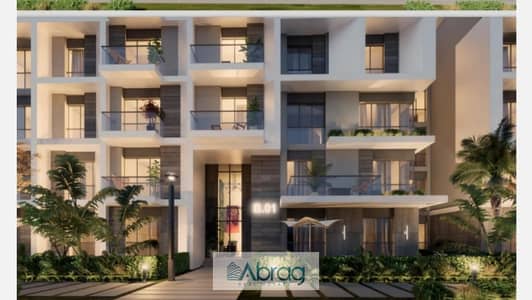 شقة أرضي بحديقة 57م للبيع في كمبوند تيريس Terrace الشيخ زايد | أقساط لـ 2030