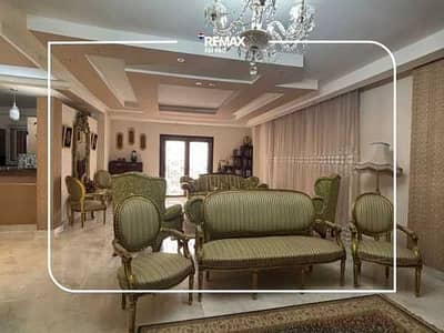 دوبلكس للايجار ارضي بجاردن خاص مفروشة  بالكامل بالتكيفات ف الحي السابع الشيخ زايد