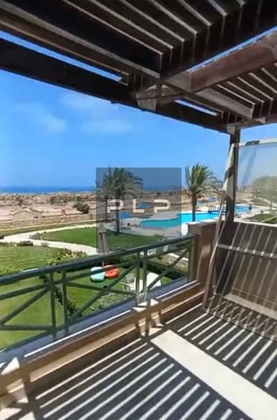 فيلا للايجار متشطبه بالكامل بالتكيفات  علي البحر مباشره متشطب بالكامل   في لافيستا باي    LA VISTA bay - north cost