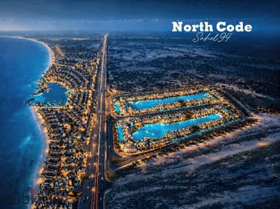 اي فيلا للبيع  في الساحل بسعر شاليه 3 غرف 135 متر  بمقدم 580 الف Loft Villa مميزة جدًا بتصميم مختلف*