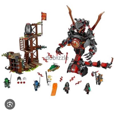 unofficial Lego Ninjago 70626 dawn of the iron doom set