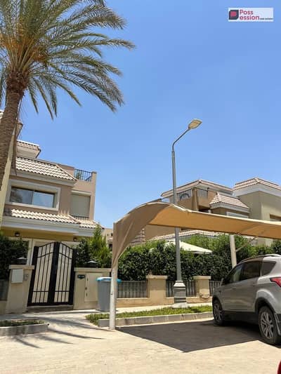 Down payment 900,000 and own a fully finished 3-floor villa, with very limited availability in Talala by Madinet Masr, next to Sodic