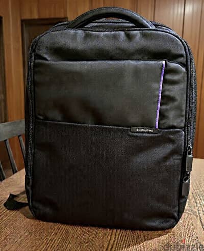 Samsonite Laptop Backpack 15.6" – Black with Teal Detail – Original