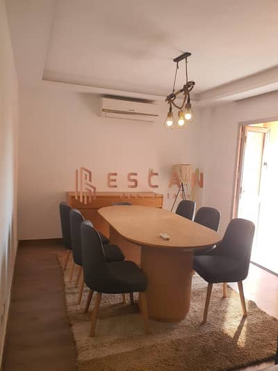 Furnished apartment for rent in Al Rehab Phase 2, prime location near services