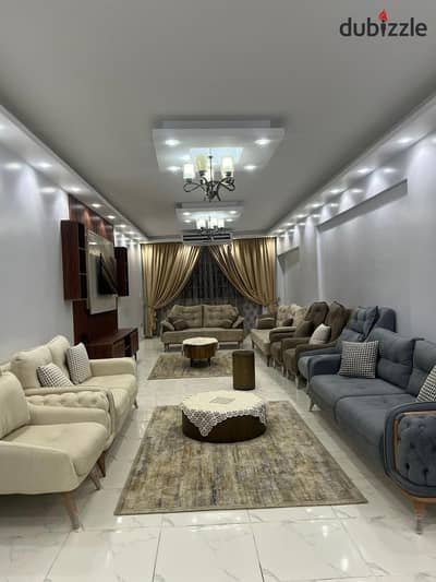 شقة مفروشة للايجار فى عباس العقاد Furnished apartment for rent in Abbas El Akkad