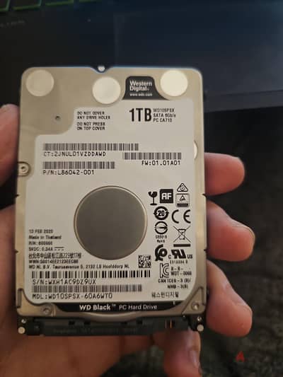 Laptop HDD 100% Health 1T