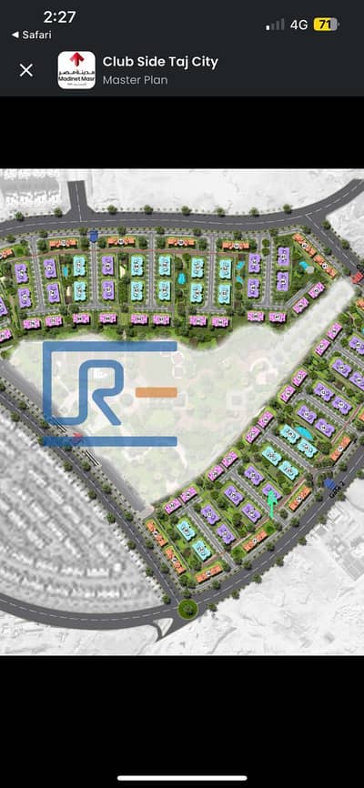 Apartment with Garden for Sale in Taj City – Club Side