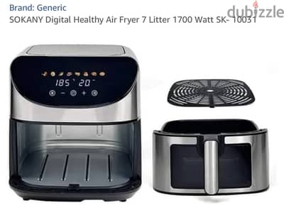 Sokany Air Fryer 7L