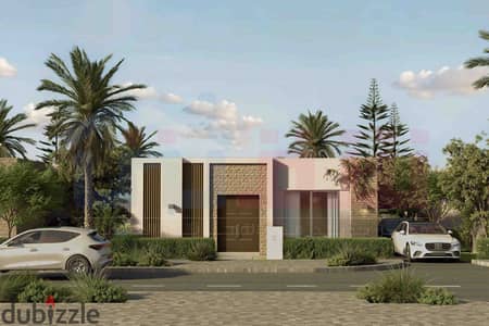 فيلا Twin House للبيع 270م أرض +  275م مباني الساحل الشمالي - Marina 5 islands