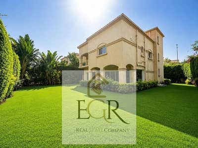 Villa for sale, Al Rehab 2, standalone corner, Model X, some special finishing beside the club and Omar Ibn Al Khattab Mosque
