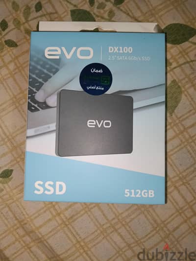 هارد ديسك Ssd Evo 512 Gb جديد للبيع