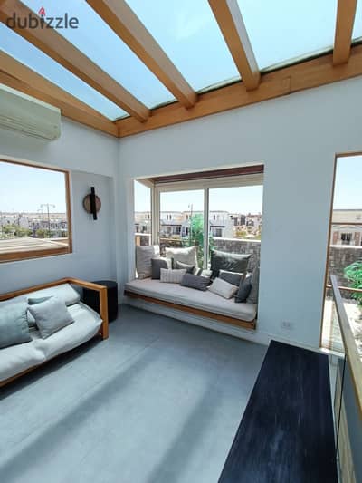 Townhouse villa for sale in Mountain View Chillout Park Compound, 6th of October
