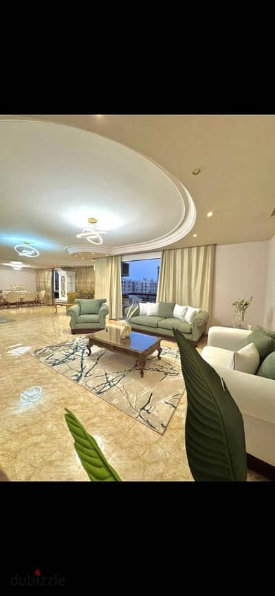 Furnished apartment for rent 240 meters in Al Rehab City with special finishes