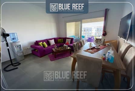 Finished penthouse, ready for immediate delivery, north-facing, and close to the sea in Amwaj, North Coast.